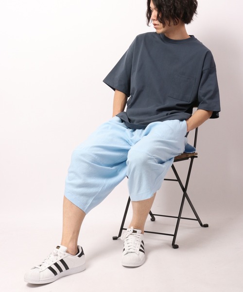 「FUNALIVE」 サルエルパンツ X-LARGE ネイビー メンズ_画像6