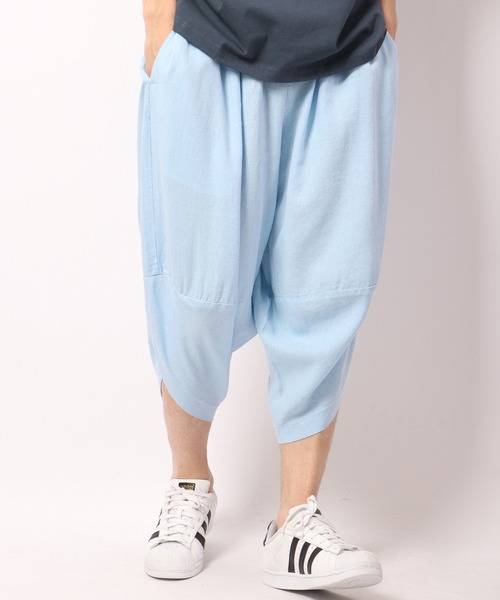 「FUNALIVE」 サルエルパンツ X-LARGE ネイビー メンズ_画像7