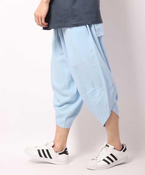 「FUNALIVE」 サルエルパンツ X-LARGE ネイビー メンズ_画像8