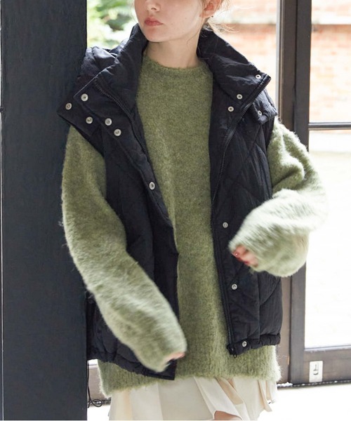 「archives」 ブルゾン MEDIUM ベージュ レディース_画像5