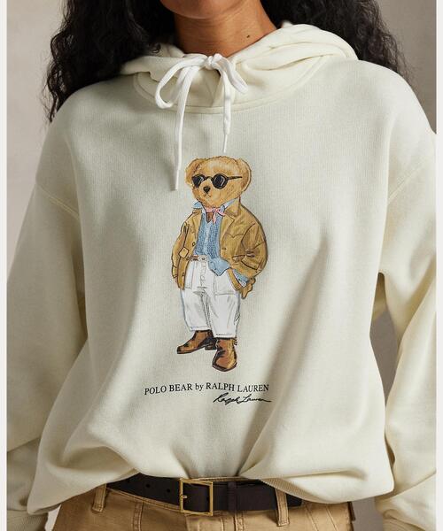 完売品　ラルフローレン　ポロベア　刺繍オーバーサイズパーカー フーディー POLO RALPH LAUREN（ポロ・ラルフローレン） パーカー Polo ベア