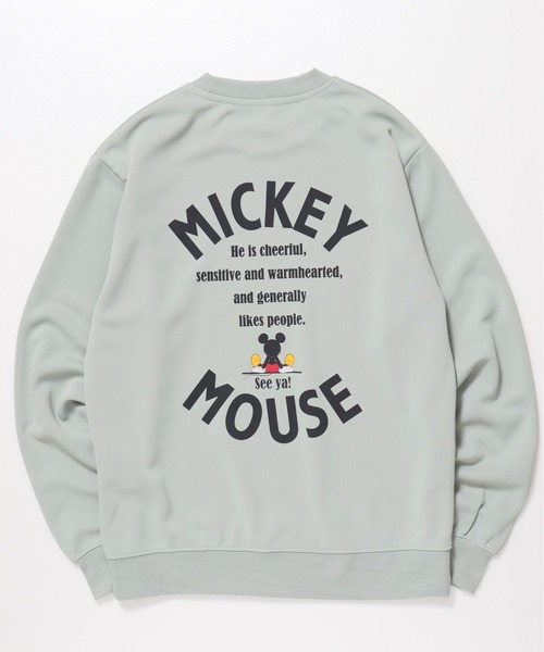 大人気完売商品　Disney ミッキー&amp;ミニ―/BIGトレーナー(ホワイト) Disney（ディズニー） トレーナー スウェット ミッキー＆フレンズ