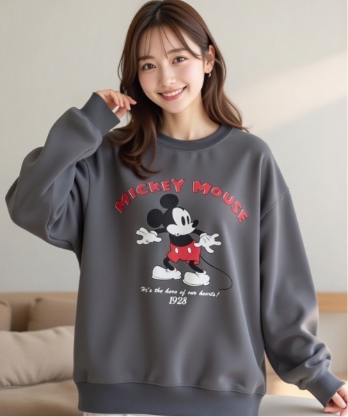 Disney（ディズニー） トレーナー スウェット 「DISNEY/ディズニー