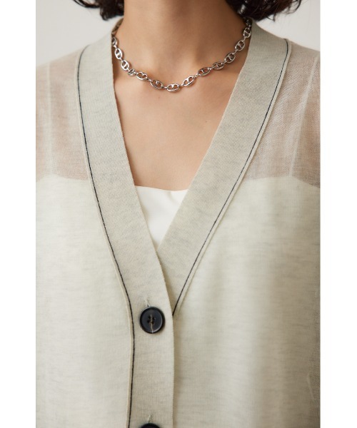 「crie conforto」 カーディガン FREE ブラック系その他 レディース_画像6