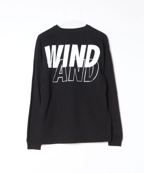 WIND AND SEA（ウィンダンシー） 長袖Tシャツ M ブラック メンズ