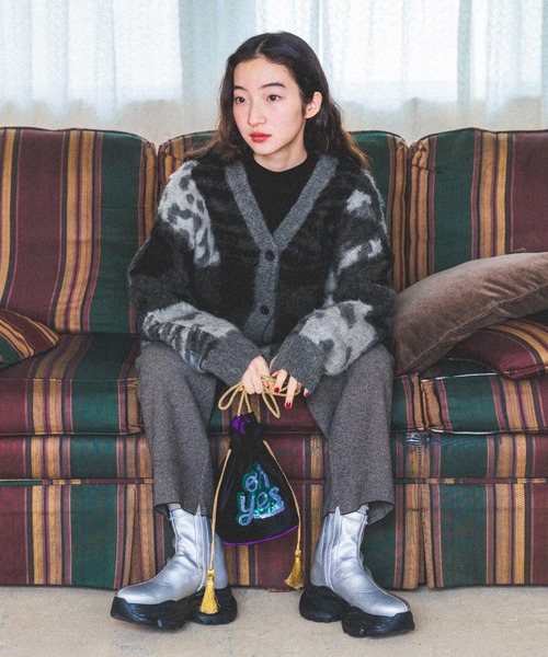 niko and...カーディガン アソート柄ZIPカーディガン | [公式]ニコアンド（niko and ）通販