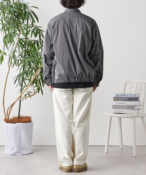 「HINSON」 長袖シャツ X-LARGE ネイビー メンズ_画像8