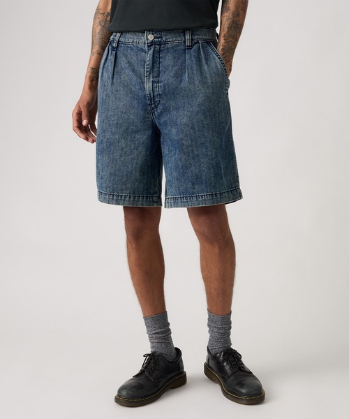 Levi's（リーバイス） ハーフパンツ ワイドパンツ ジーンズ バギー