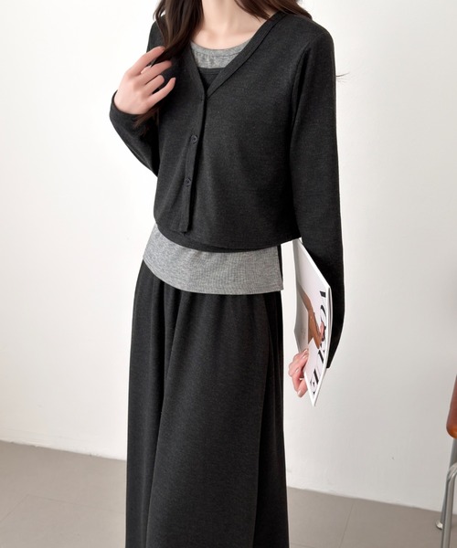 ABITOKYO（アビトーキョー） セットアップ バイカラーインナー付き