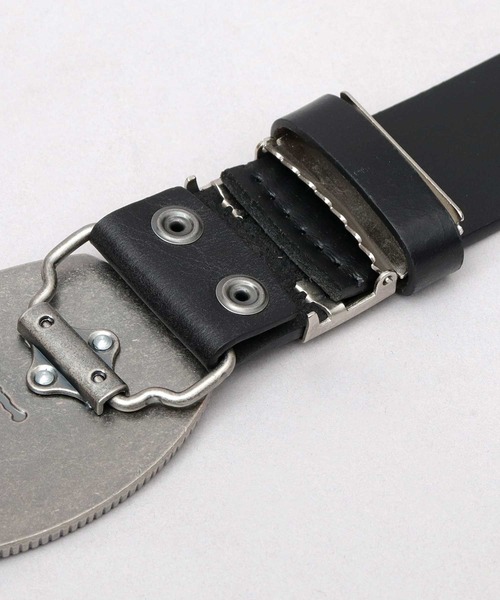 Lee（リー） ベルト 本革 トップ式バックル レザーベルト 跳ね馬