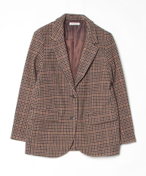 FREAK'S STORE（フリークスストア） チェック柄テーラードジャケット