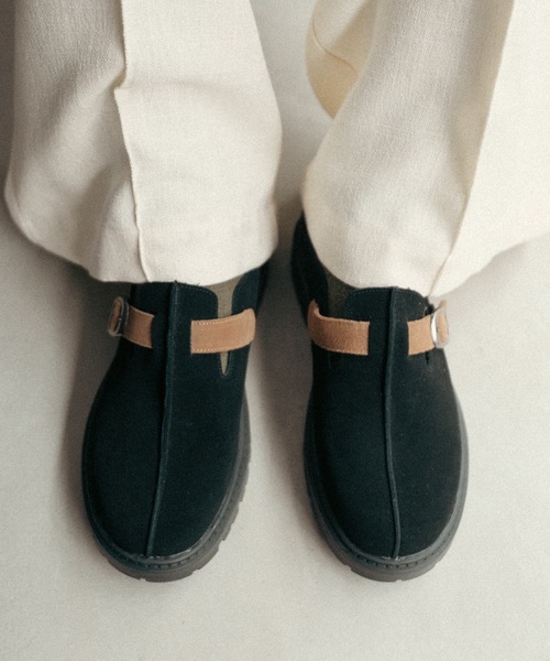 cii サンダル SPLIT LEATHER MULE SABOT / スプリットレザーミュール