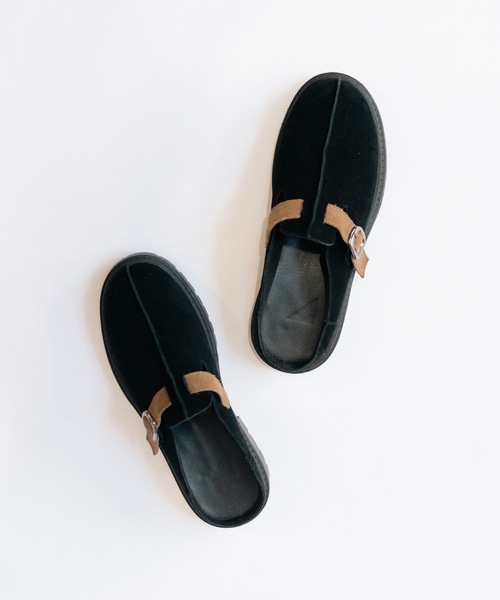 cii サンダル SPLIT LEATHER MULE SABOT / スプリットレザーミュール