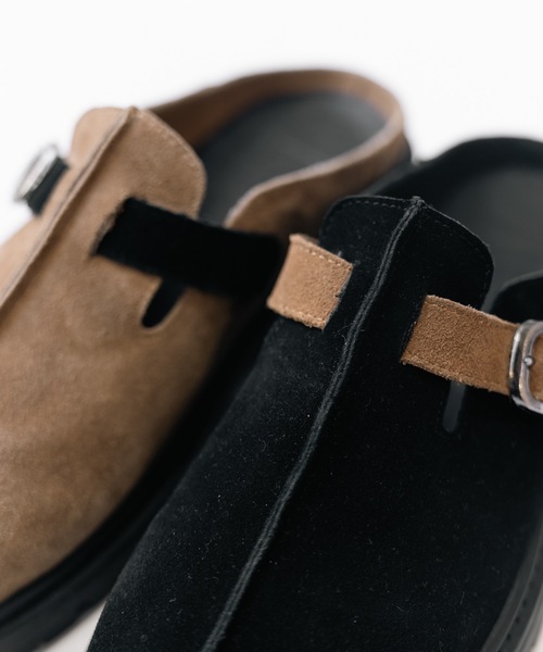 cii サンダル SPLIT LEATHER MULE SABOT / スプリットレザーミュール