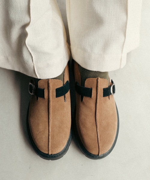 cii サンダル SPLIT LEATHER MULE SABOT / スプリットレザーミュール