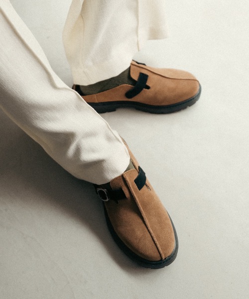 cii サンダル SPLIT LEATHER MULE SABOT / スプリットレザーミュール