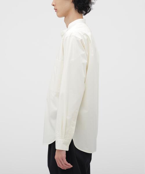 MARGARET HOWELL（マーガレットハウエル） シャツ COTTON WOOL POPLIN