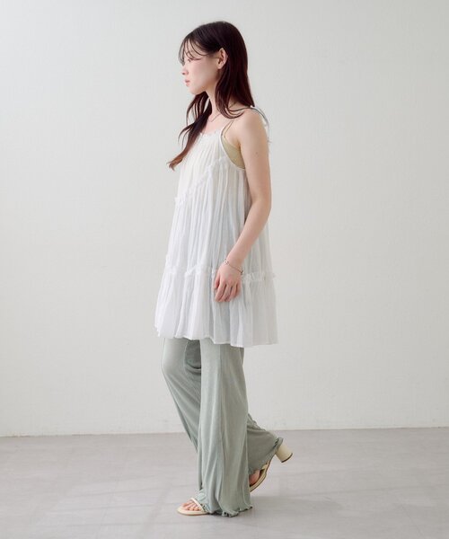 Kastane（カスタネ） チュニック 「WEB限定」インド綿ティアード