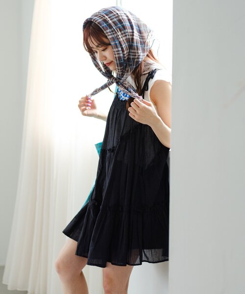 Kastane（カスタネ） チュニック 「WEB限定」インド綿ティアード