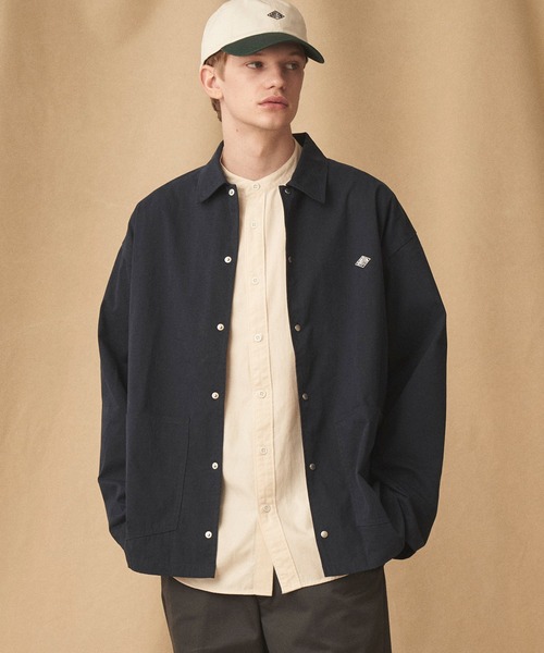 Danton（ダントン） 長袖シャツ 38 ネイビー メンズ : ZOZOTOWN Yahoo