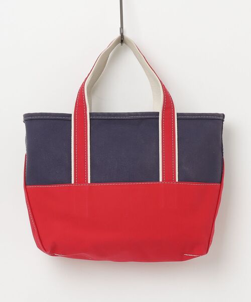 【レアカラー】 エルエルビーン　キャンバストートバッグ　ハンドバッグ　レッド L.L.Bean（エルエルビーン） トートバッグ ONE SIZE レッド系その他