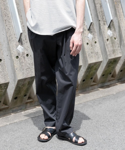 「FORK&SPOON」 パンツ 4 ブラック メンズ_画像8