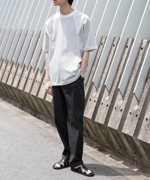 「FORK&SPOON」 パンツ 4 ブラック メンズ_画像9