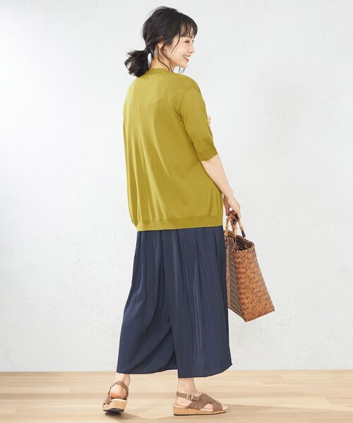 「ANY」 パンツ 4 ベージュ レディース_画像3
