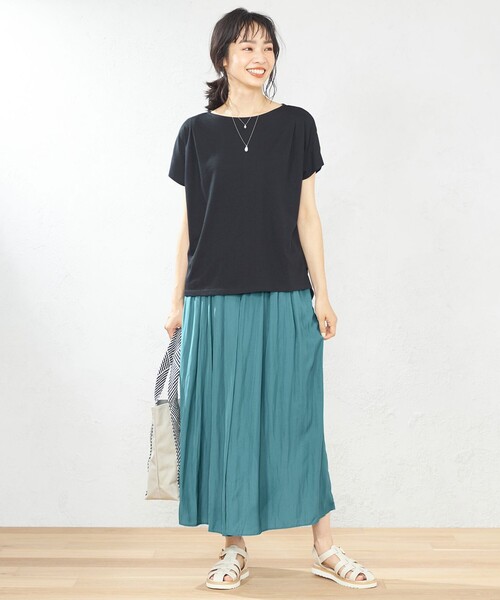 「ANY」 パンツ 4 ベージュ レディース_画像4