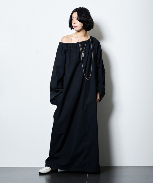 ワンピース OFF SHOULDER DRESS : ワンピース