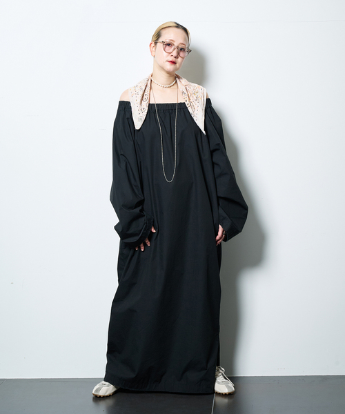 ワンピース OFF SHOULDER DRESS : ワンピース