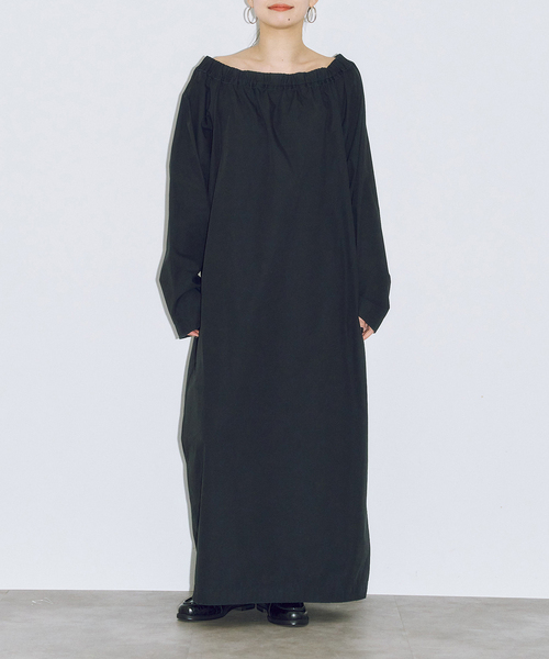 ワンピース OFF SHOULDER DRESS : ワンピース