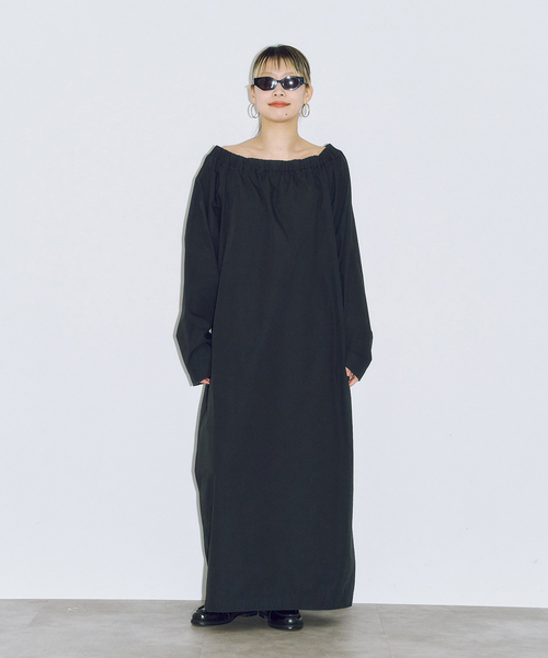 ワンピース OFF SHOULDER DRESS : ワンピース