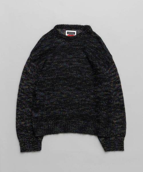 「MAISON SPECIAL」 長袖ニット 2 シルバー メンズ_画像4