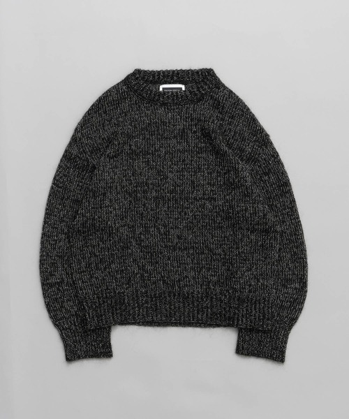 「MAISON SPECIAL」 長袖ニット 2 シルバー メンズ_画像8
