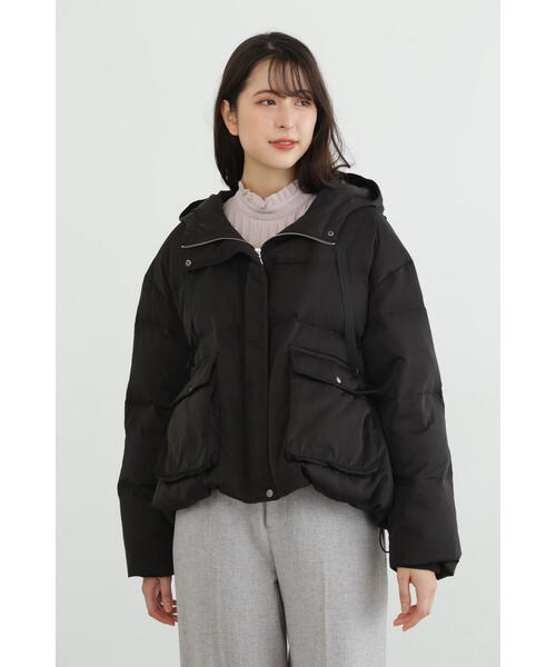 「JILL STUART」 ダウンジャケット MEDIUM ベージュ レディース_画像5