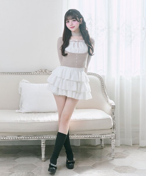 OLIVE des OLIVE（オリーブデオリーブ） スカート 「Belle Charme