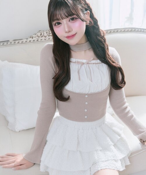 OLIVE des OLIVE（オリーブデオリーブ） スカート 「Belle Charme