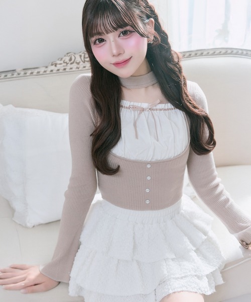 OLIVE des OLIVE（オリーブデオリーブ） スカート 「Belle Charme
