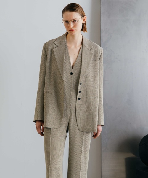 CREDONA（クレドナ） オールインワン CHECK JQ JUMP SUIT/チェック