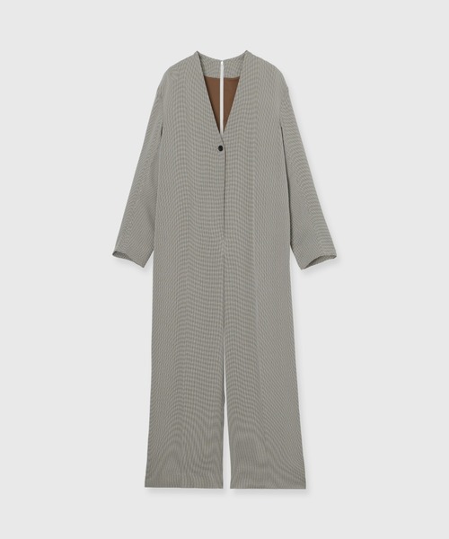 amerge オールインワン　チェック CREDONA（クレドナ） オールインワン CHECK JQ JUMP SUIT/チェック