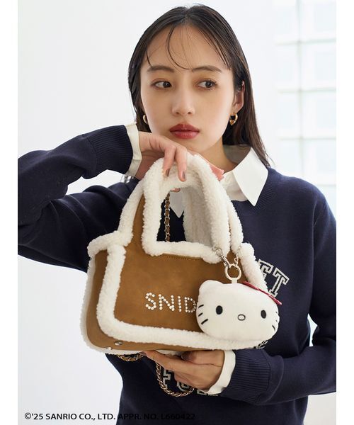 「SNIDEL」 2WAYバッグ「sanrioコラボ」 F ブラック レディース_8