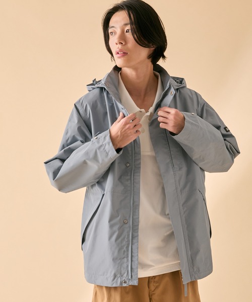 【ゴアテックス】 エーグル AIGLE マウンテンパーカー ジャケット M 灰 AIGLE（エーグル） マウンテンパーカー ウインドブレーカー GORE-TEX