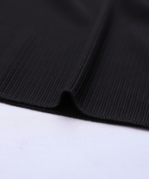 「reca」 長袖カットソー M ブラック レディース_画像5