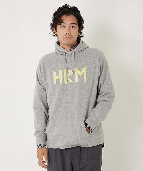 パーカー スーパーストレッチ マスキングHRM カットオフスウェット メンズ レディースの画像