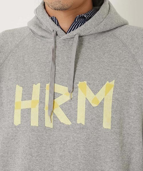 パーカー スーパーストレッチ マスキングHRM カットオフスウェット メンズ レディースの画像
