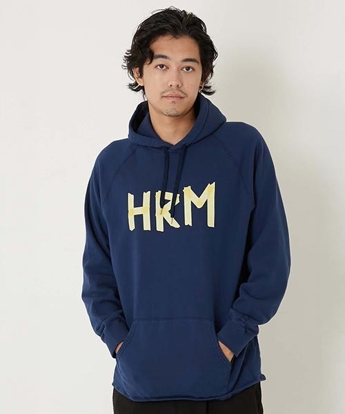 パーカー スーパーストレッチ マスキングHRM カットオフスウェット メンズ レディースの画像