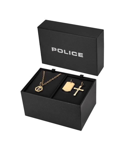 ネックレス 「POLICE」ポリス TRIPLELOCK ネックレス メンズ メンズ