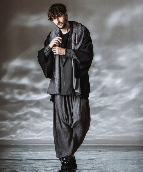 NO ID. サルエルパンツ ドローストリング NO ID.（ノーアイディー） パンツ 「NO ID.」Drawstrings Sarrouel