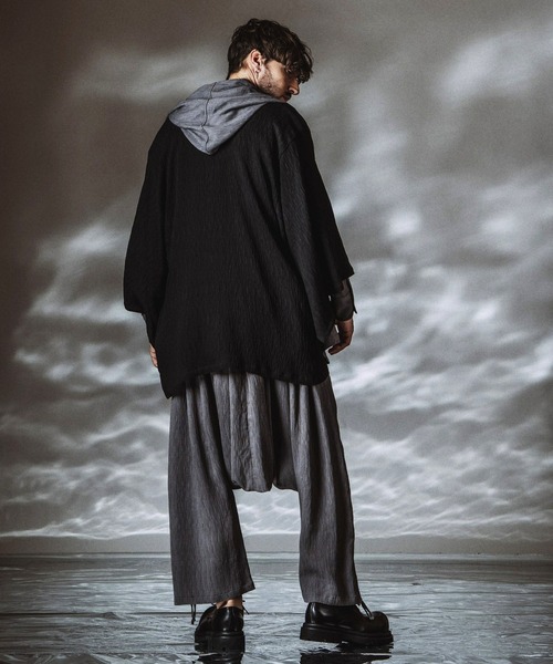 NO ID.（ノーアイディー） パンツ 「NO ID.」Drawstrings Sarrouel